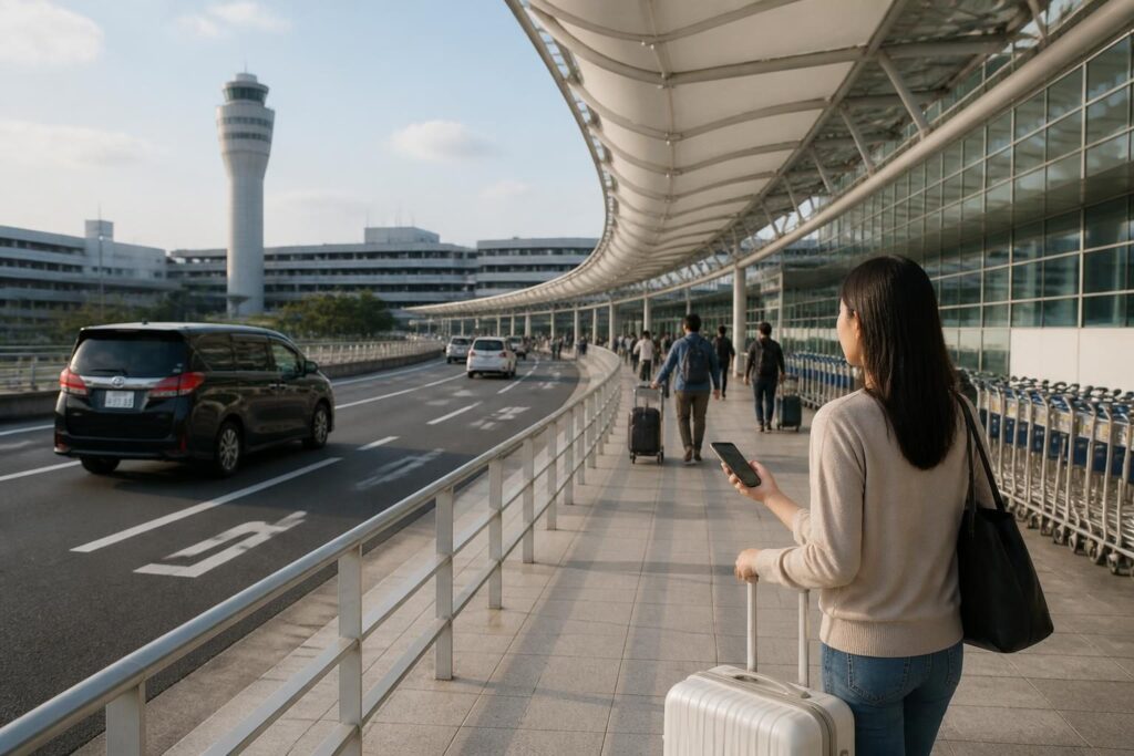 일본 입국 전 Visit Japan Web 준비 체크리스트와 공항 확인 순서 관련 일본 여행 현장의 실사형 이미지